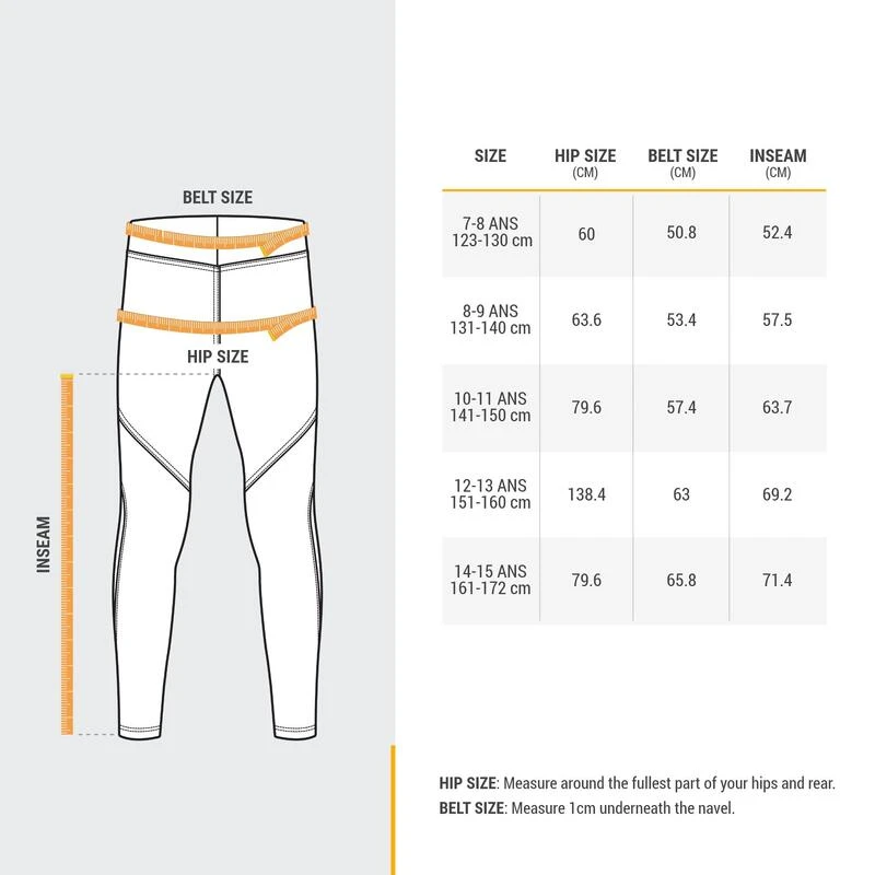 Quechua Warme Wandellegging Voor Kinderen SH100 Warm 7-15 Jaar 5 Quechua Warme Wandellegging Voor Kinderen SH100 Warm 7-15 Jaar - Afbeelding 3