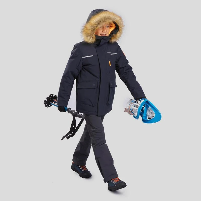 Quechua Warme En Waterdichte Wandelparka Voor Kinderen SH500 -19°C 7-15 Jaar 4 Quechua Warme En Waterdichte Wandelparka Voor Kinderen SH500 -19°C 7-15 Jaar - Afbeelding 2