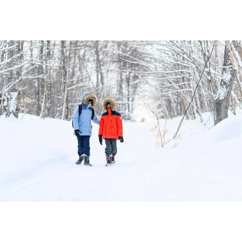 Quechua Warme En Waterdichte Wandelparka Voor Kinderen SH500 -19°C 7-15 Jaar 18 Quechua Warme En Waterdichte Wandelparka Voor Kinderen SH500 -19°C 7-15 Jaar - Afbeelding 16