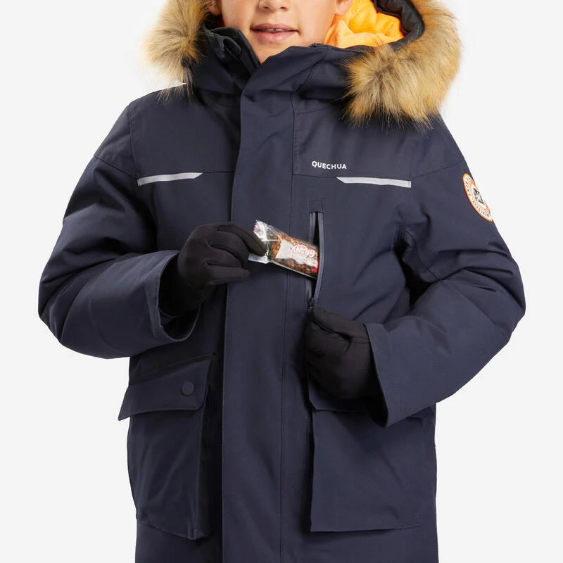 Quechua Warme En Waterdichte Wandelparka Voor Kinderen SH500 -19°C 7-15 Jaar 11 Quechua Warme En Waterdichte Wandelparka Voor Kinderen SH500 -19°C 7-15 Jaar - Afbeelding 9