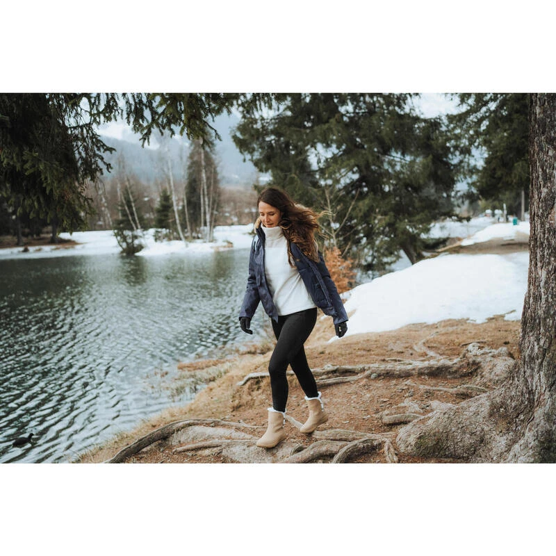 Quechua Warme Waterdichte Snowboots Dames SH100 X-WARM Leer 12 Quechua Warme Waterdichte Snowboots Dames SH100 X-WARM Leer - Afbeelding 10