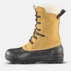 Quechua Warme Waterdichte Snowboots Heren SH500 U-WARM Leer -Quechua warme waterdichte snowboots heren sh500 u warm leer 2