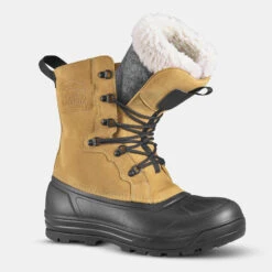 Quechua Warme Waterdichte Snowboots Heren SH500 U-WARM Leer -Quechua warme waterdichte snowboots heren sh500 u warm leer 3