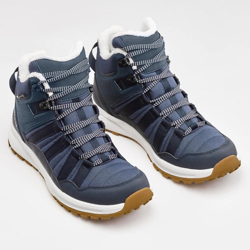 Quechua Warme Waterdichte Wandelschoenen Voor De Sneeuw Dames SH100 X-WARM Mid 4 Quechua Warme Waterdichte Wandelschoenen Voor De Sneeuw Dames SH100 X-WARM Mid - Afbeelding 2