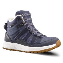 Quechua Warme Waterdichte Wandelschoenen Voor De Sneeuw Dames SH100 X-WARM Mid