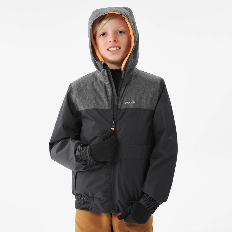 Quechua Warme Waterdichte Winterjas Voor Wandelen SH100 -3,5°C Kinderen 7-15 Jaar 5 Quechua Warme Waterdichte Winterjas Voor Wandelen SH100 -3,5°C Kinderen 7-15 Jaar - Afbeelding 3