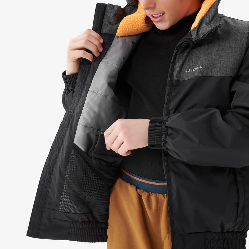 Quechua Warme Waterdichte Winterjas Voor Wandelen SH100 -3,5°C Kinderen 7-15 Jaar 8 Quechua Warme Waterdichte Winterjas Voor Wandelen SH100 -3,5°C Kinderen 7-15 Jaar - Afbeelding 6