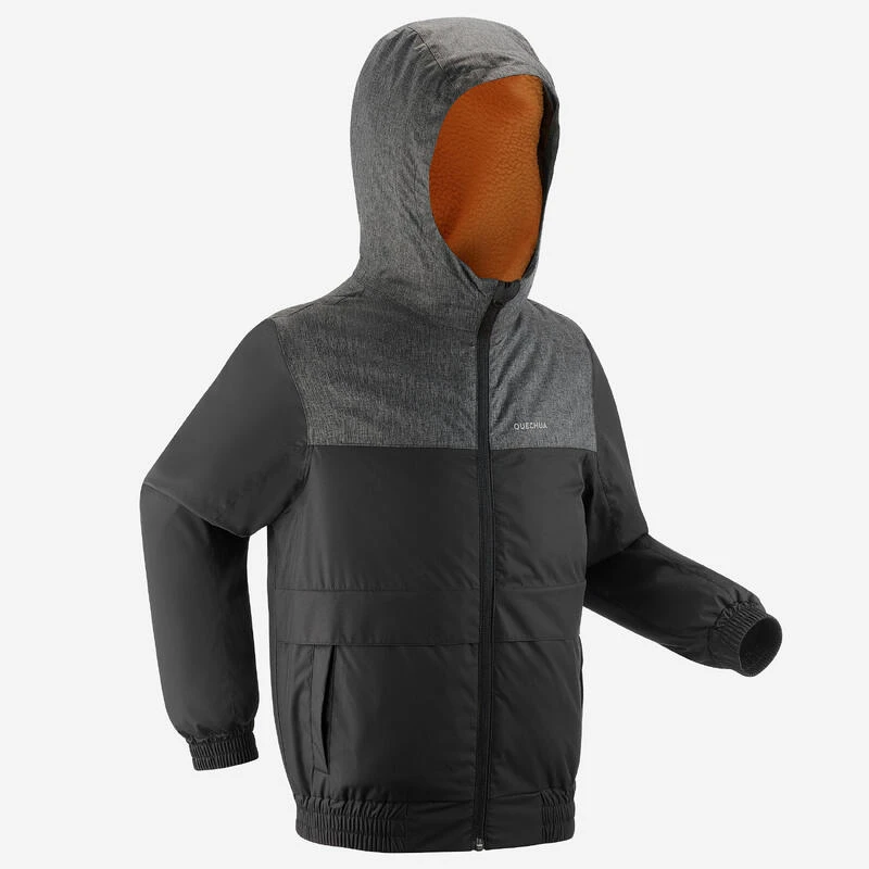 Quechua Warme Waterdichte Winterjas Voor Wandelen SH100 -3,5°C Kinderen 7-15 Jaar 3 Quechua Warme Waterdichte Winterjas Voor Wandelen SH100 -3,5°C Kinderen 7-15 Jaar