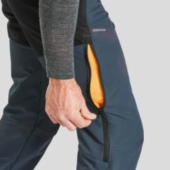 Quechua Waterafstotende Warme Wandelbroek Met Sneeuwvangers Heren SH520 X-WARM STRETCH -Quechua waterafstotende warme wandelbroek met sneeuwvangers heren sh520 x warm stretch 4