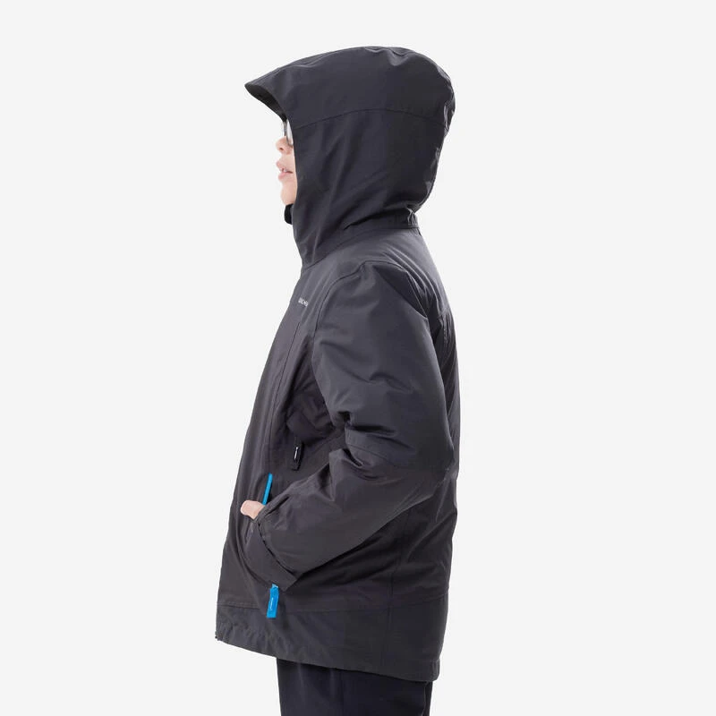 Quechua Waterdichte 3-in-1-wandeljas Voor Kinderen SH500 X-Warm -8°C 7-15 Jaar 6 Quechua Waterdichte 3-in-1-wandeljas Voor Kinderen SH500 X-Warm -8°C 7-15 Jaar - Afbeelding 4