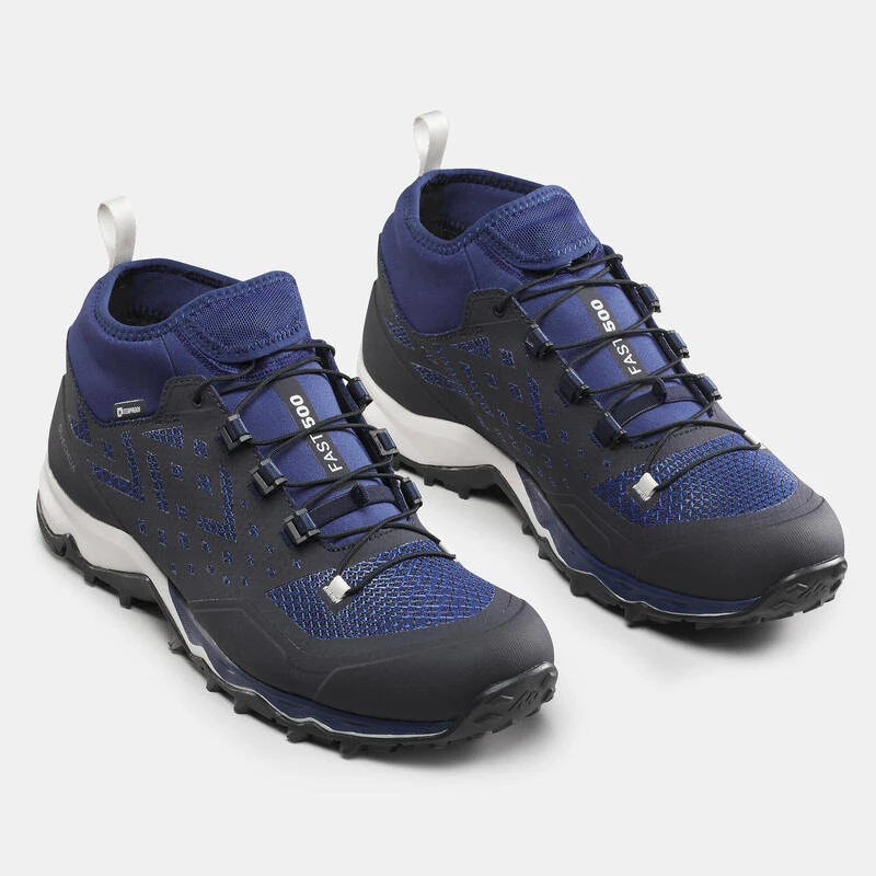 Quechua Waterdichte En Ultralichte Schoenen Voor Fast Hiking Heren FH500 6 Quechua Waterdichte En Ultralichte Schoenen Voor Fast Hiking Heren FH500 - Afbeelding 4