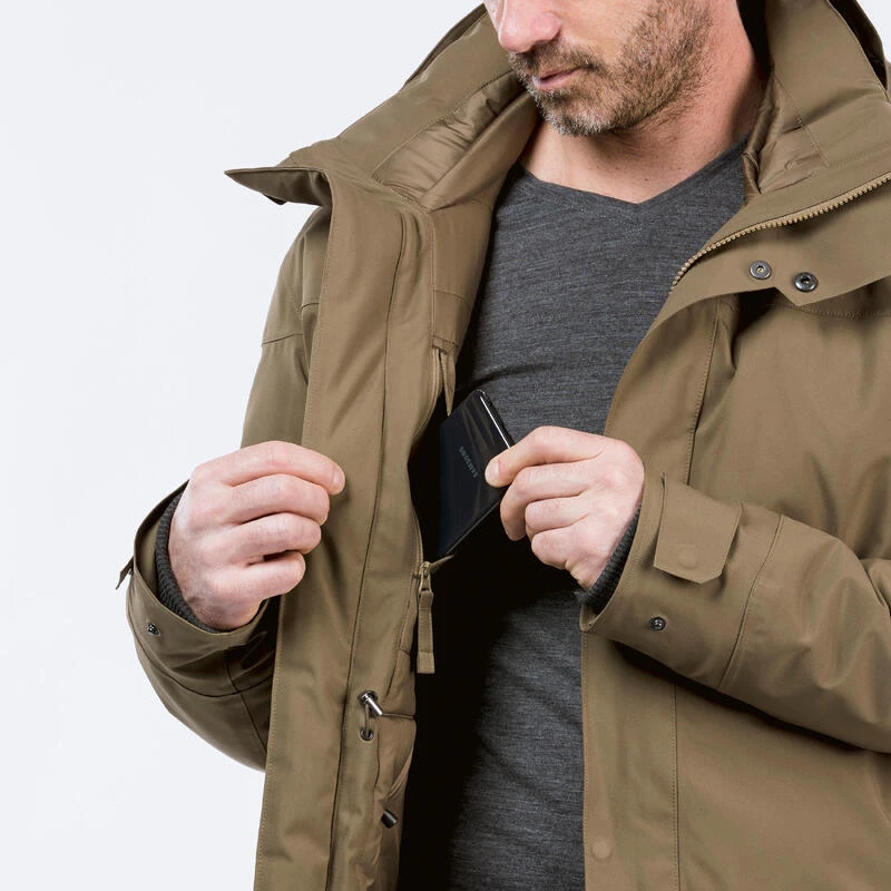 Quechua Waterdichte Winterparka Voor Wandelen Heren SH100 X-WARM -10°C 7 Quechua Waterdichte Winterparka Voor Wandelen Heren SH100 X-WARM -10°C - Afbeelding 5