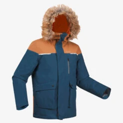 Quechua Waterdichte Winterparka Voor Wandelen Kinderen SH500 ULTRA-WARM -23°C 7-15 Jaar