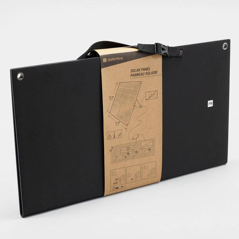 Quechua Zonnepaneeltje Voor De Camping 50 Watt 4 Quechua Zonnepaneeltje Voor De Camping 50 Watt - Afbeelding 2