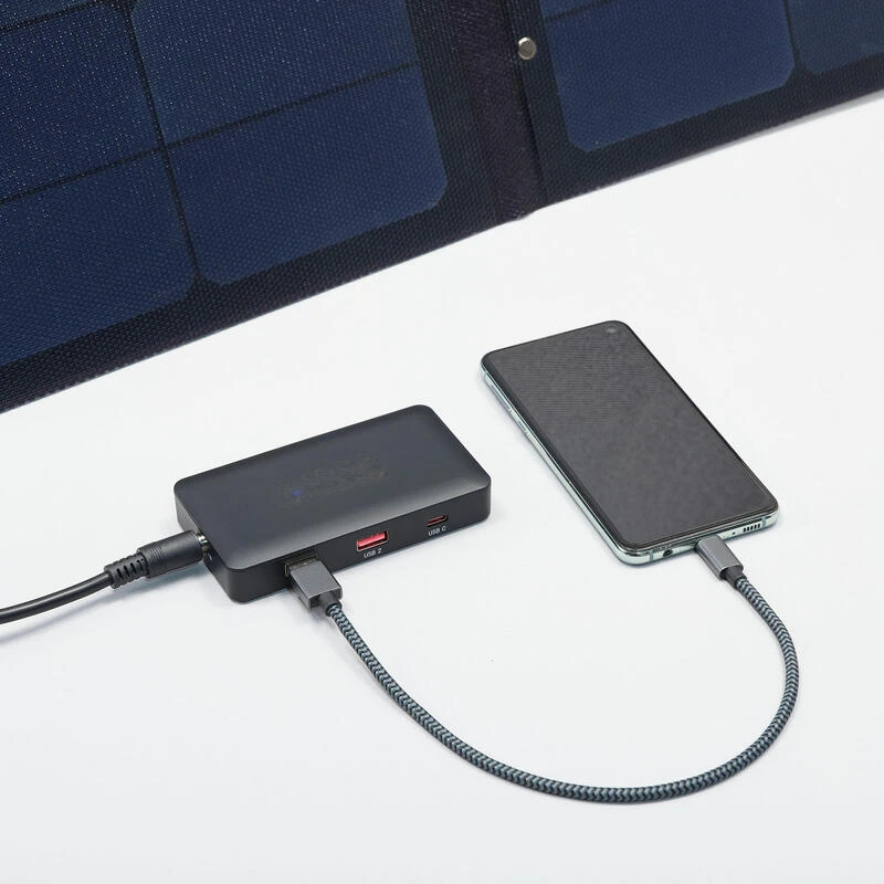 Quechua Zonnepaneeltje Voor De Camping 50 Watt 6 Quechua Zonnepaneeltje Voor De Camping 50 Watt - Afbeelding 4